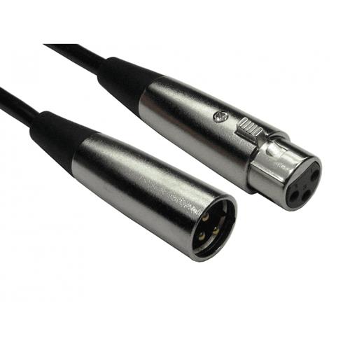 Cables Direct 2XLR-SV050 audio cable 5 m XLR (3-pin) Black Silver