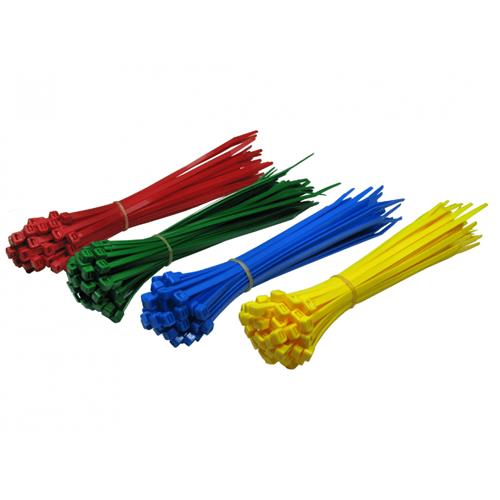 Cables Direct CT-200MIX cable tie Ladder cable tie Nylon Blue Green Red Yellow