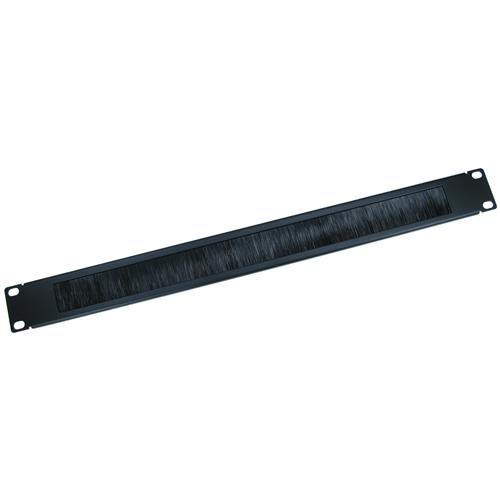 Cables Direct 19" Rack Mount Brush Plate