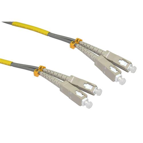 Cables Direct 2.0m SC-SC 62.5/125 MMD OM1 InfiniBand/fibre optic cable 2 m Grey