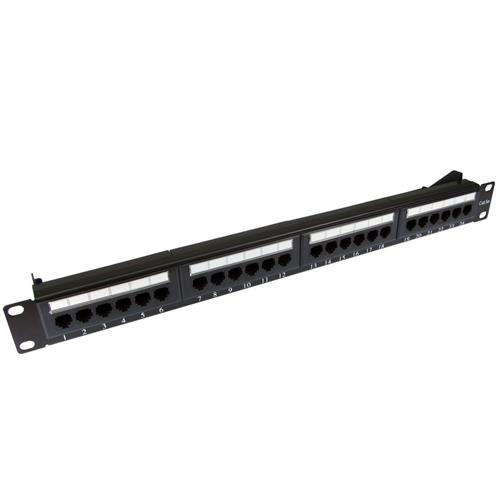 Cables Direct 24 port Cat5e patch panel 1U