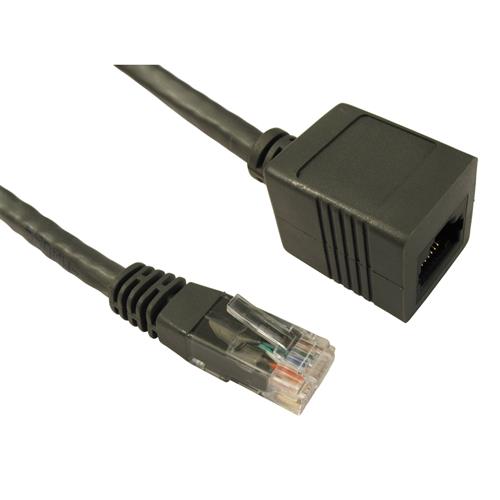 Cables Direct Cat 6 0.5m networking cable Grey Cat6 U/UTP (UTP)