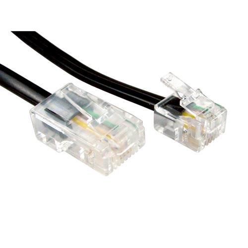 Cables Direct RJ11/RJ45 20m. Cable length: 20 m Connector 1: RJ-45 Connector 2: RJ-11
