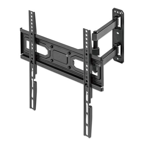 Manhattan Wall Mount for TV & Monitors (Full Motion) For screens 32" to 55" VESA compatibility: all between 100x100mm to 400x400mm - check the dimensions of the four mounting holes on back of screen to ensure it fits Max 35kg Black Bracket