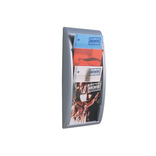 Photos - Dry Erase Board / Flipchart Fast PaperFlow K540615 magazine rack Silver F406135 