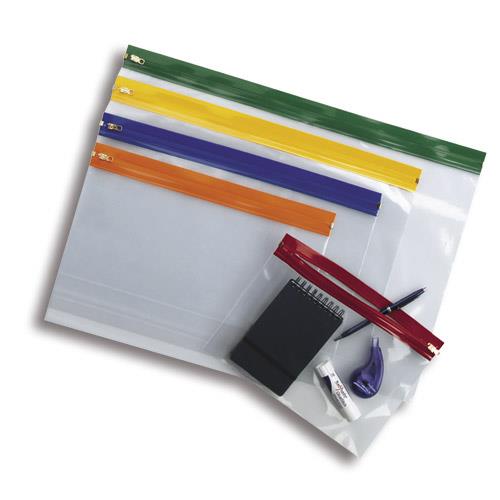 Photos - File Folder / Lever Arch File Snopake Zippa Bag A5 Red Polypropylene (PP) 12692 