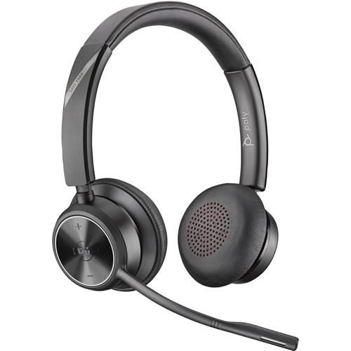 Photos - Headphones HP Poly Savi 7320 Stereo DECT 1880-1900 MHz Top. Product type: Headset. Weight: 160 g. Product colour: Black 8Y9B7AA#ABB 