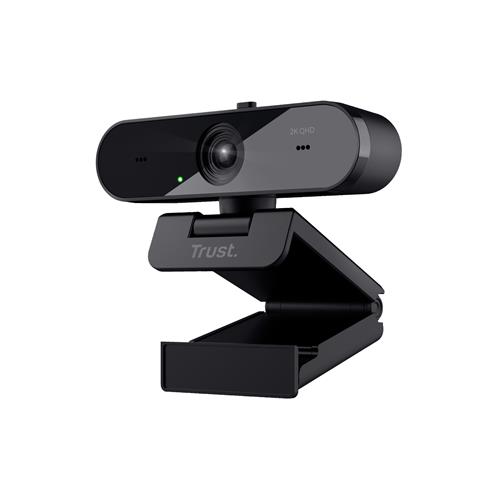 Photos - Webcam Trust Taxon  2560 x 1440 pixels USB 2.0 Black 24733 