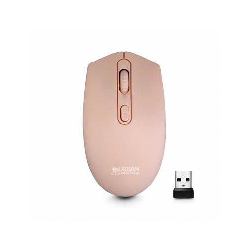 Urban Factory FREE COLOR: WIRELESS 2.4 GHZ MOUSE - 1200 DPI - PINK