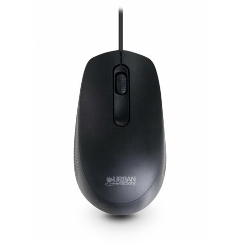 Urban Factory FREE COLOR: WIRED USB-A MOUSE - 1200DPI - BLACK