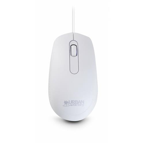 Photos - Mouse Urban Factory FREE COLOR: WIRED USB-A  - 1200DPI - WHITE CMW02UF 