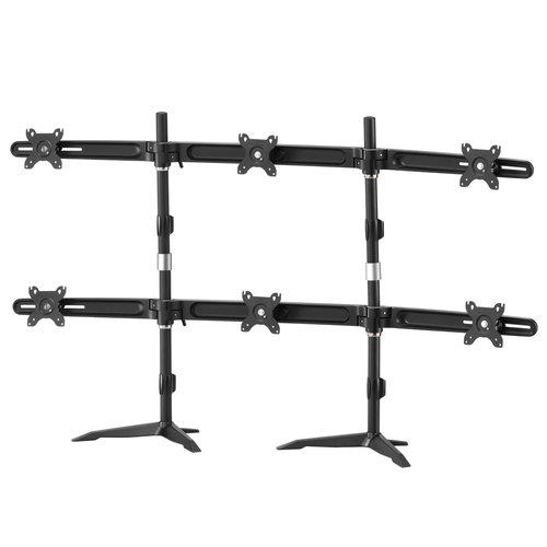 Amer Mounts Hex Monitor Stand Mount Max 30" Display
