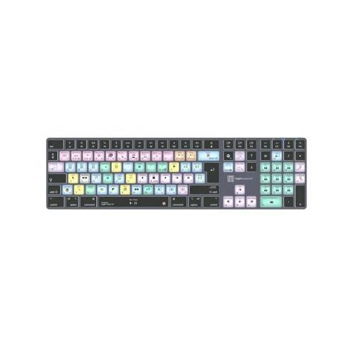 LogicKeyboard Apple Final Cut Pro X TITAN - keyboard - Mac - QWERTY - UK - titanium grey Input Device