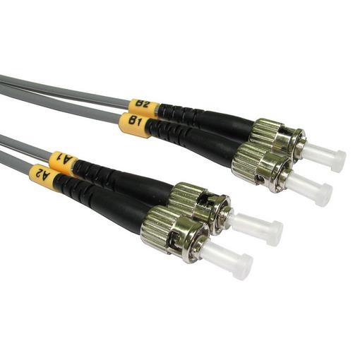 Cables Direct FB1M-STST-010 InfiniBand/fibre optic cable 1 m Grey