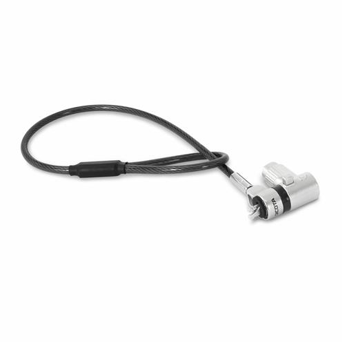 Photos - Cable (video, audio, USB) Dicota D32068 0.3 m Kensington Nano Noble Wedge Steel Zinc Silver 