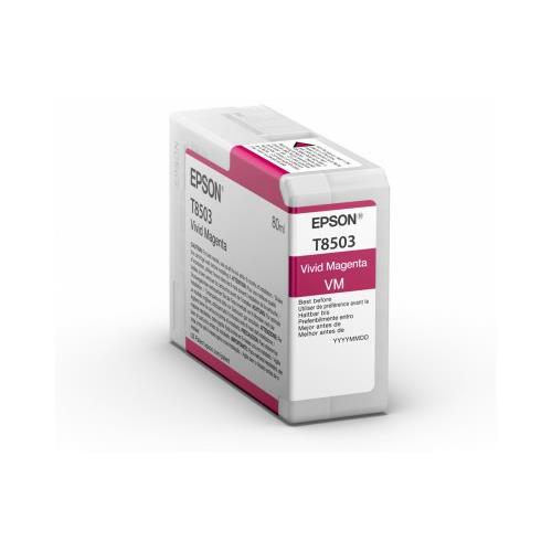 Photos - Other Consumables Epson Singlepack Vivid Magenta T85030N UltraChrome HD ink 80ml C13T85030N 