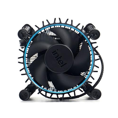 Intel Laminar RM1 Processor Air cooler Black Blue