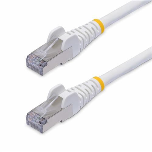 Photos - Ethernet Cable Startech.com 5m White CAT8  Snagless RJ45 25G/40G 2000MHz 100W PoE++ S/FTP 26AWG Pure Bare Copper Wire LSZH Sh 