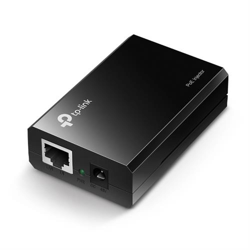 TP-Link Omada IEEE 802.3af PoE Injector Fast Ethernet Gigabit Ethernet 101001000 Mbit/s 10/100/1000 IEEE 802.3 IEEE 802.3ab IEEE 802.3af IEEE 802.3u Cat3 Cat4 Cat5 Cat5e Cat6 Black