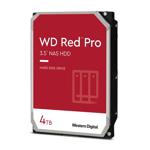 Western Digital Red Pro . HDD capacity: 4 TB HDD speed: 7200 RPM Storage drive buffer size: 256 MB HDD size: 3.5" Interface: Serial ATA