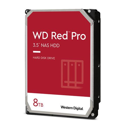 Photos - Hard Drive (HDD) WD Western Digital Red Pro internal hard drive 8 TB 7200 RPM 256 MB 3.5" Serial ATA WD8005FFBX 