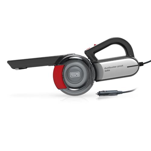 Black & Decker PV1200AV handheld vacuum Grey Red Transparent