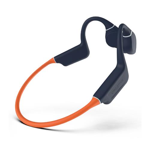 Creative Labs EF1081 Headset Wireless Ear-hook USB Type-C Bluetooth Black Orange