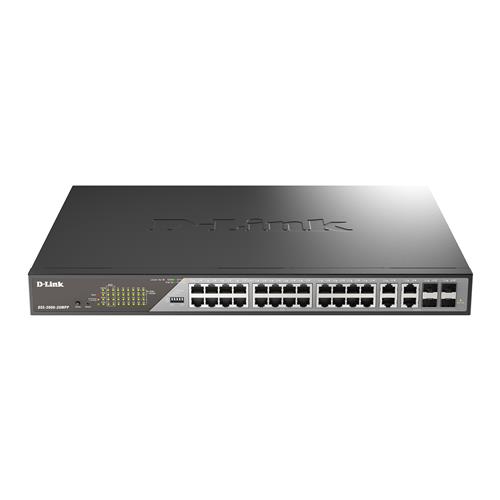 Photos - Switch D-Link 28-Port Gigabit Ethernet PoE++ Surveillance  Managed L2 Gigabit Ethernet  Power over Ethernet (PoE (10/100/1000)