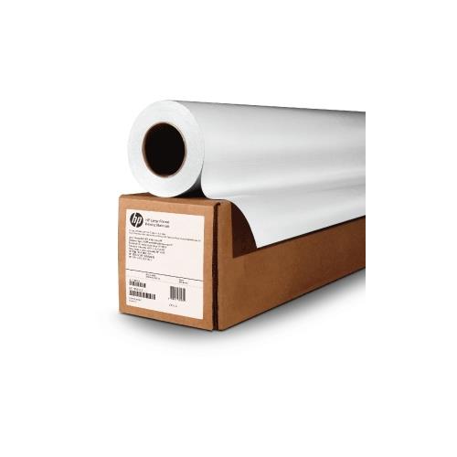 HP 2MY99A. Roll length: 61 m Roll width: 101.6 cm Size (imperial): 101.6 cm (40") Finish type: Matt Printing media thickness: 203 m Print media weight: 121 g/m