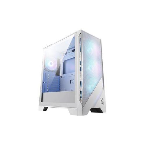 MSI MAG FORGE 320R AIRFLOW Micro Tower Transparent, White