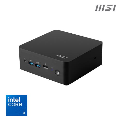 MSI Cubi NUC 1M Intel Core 3 100U (14th Gen - Series 1) Barebone NUC SFF Mini Computer HTPC (NO RAM NO Storage NO OS) Intel Graphics/DDR5/Dual ThunderBolt 4/Dual HDMI/Dual LAN/WiFi 6E/BT 5.3/VESA - NUC 1M i3 100U BB