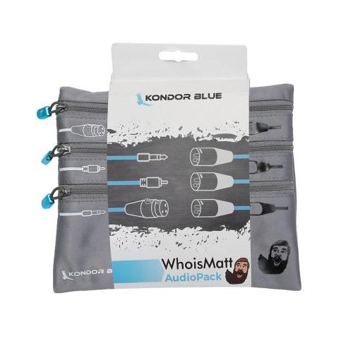 Kondor Blue KB-WIM-AP audio cable 1.5 m XLR Grey