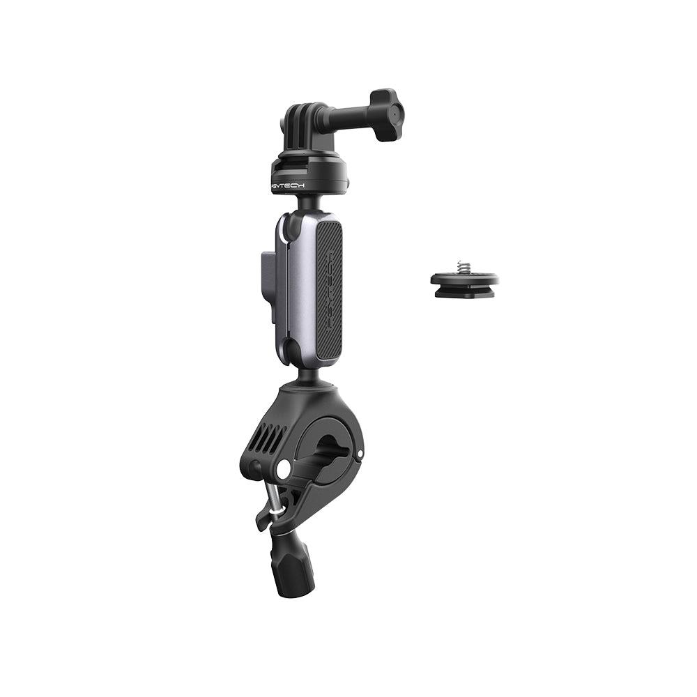 PGYTECH CapLock bicicleta motocicleta manillar montaje soporte para DJI OSMO Action 4/3/2, POCKET 3, Gopro Hero 12/11/10/9