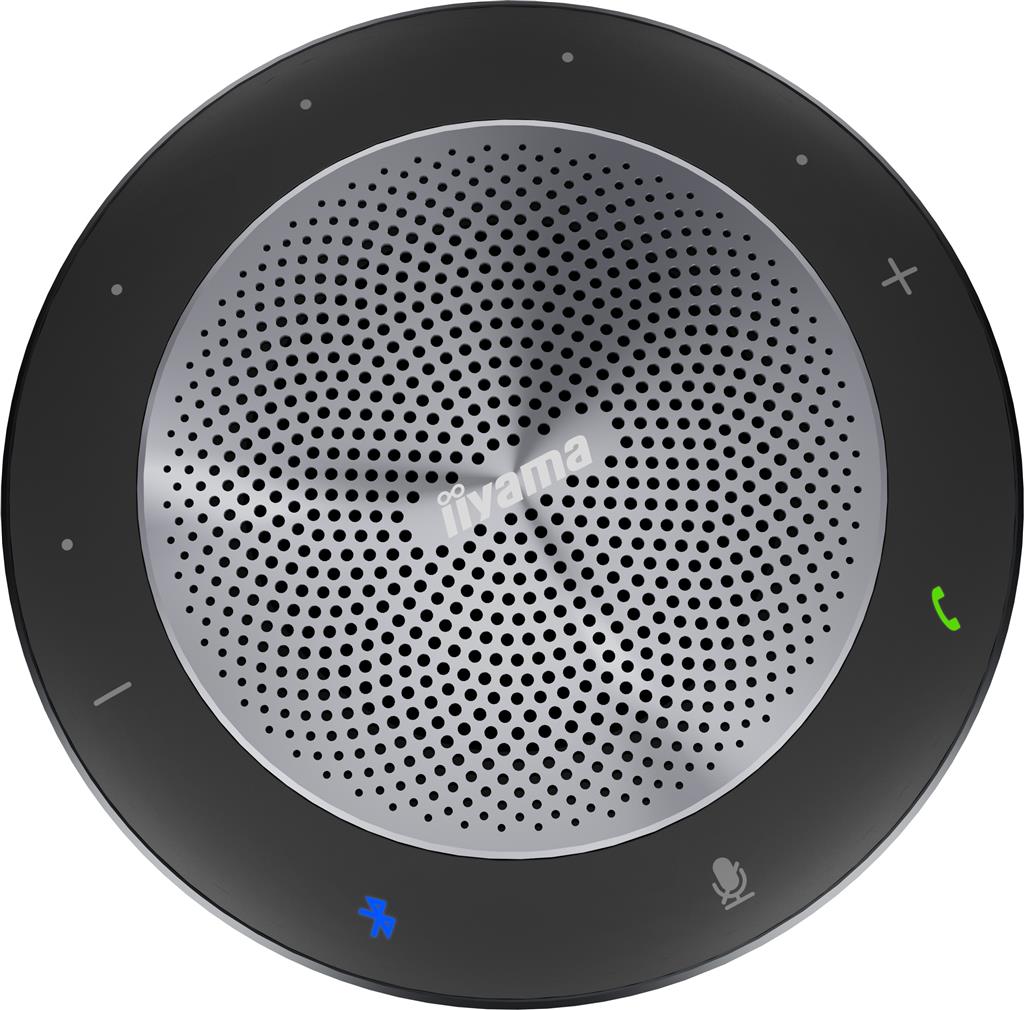 iiyama UC SPK01L Bluetooth conference speaker Black Grey 4.2+EDR