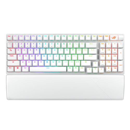 ASUS ROG Strix Scope II 96 Wireless 96% Wired & Wireless USB + RF Wireless + Bluetooth Mechanical RGB LED White
