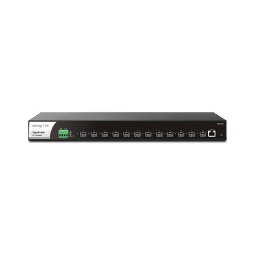 DrayTek VSFX2120-K VigorSwitch FX2120 12-Port Layer 2+ Managed Rackmount 10-Gigabit SFP+ Switch