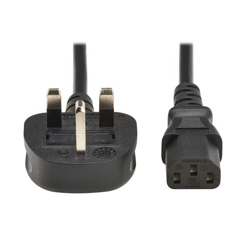 Photos - Cable (video, audio, USB) Eaton P056-02M-UK power cable Black 2 m BS 1363 IEC C13