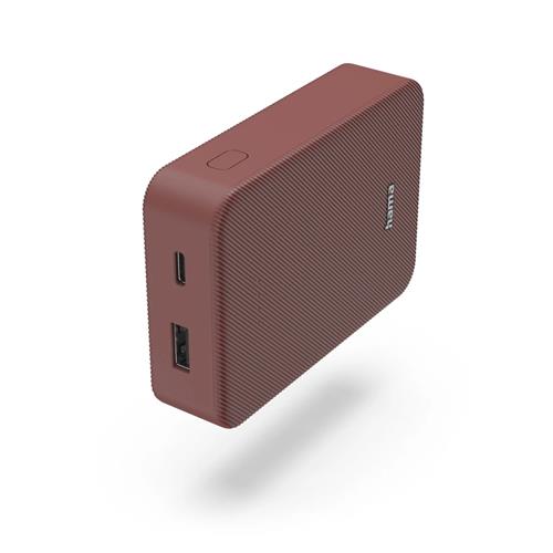 Hama Colour 10 Power Pack 10000 mAh 2 Outputs: USB-C USB-A red. Battery capacity: 10000 mAh Battery technology: Lithium Polymer (LiPo). USB Type-A output ports: 1 USB Type-C ports quantity: 1. Output current: 3 A. Product colour: Red