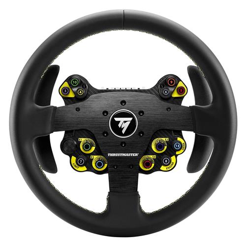 Thrustmaster EVO Racing 32R Leather Steering Wheel Rim (32 cm) — Compatible with PC, PS4/PS5 & Xbox One/Series