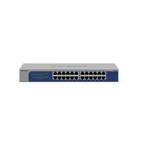 NETGEAR GS524-300EUS network switch Unmanaged Gigabit Ethernet (10/100/1000) Grey