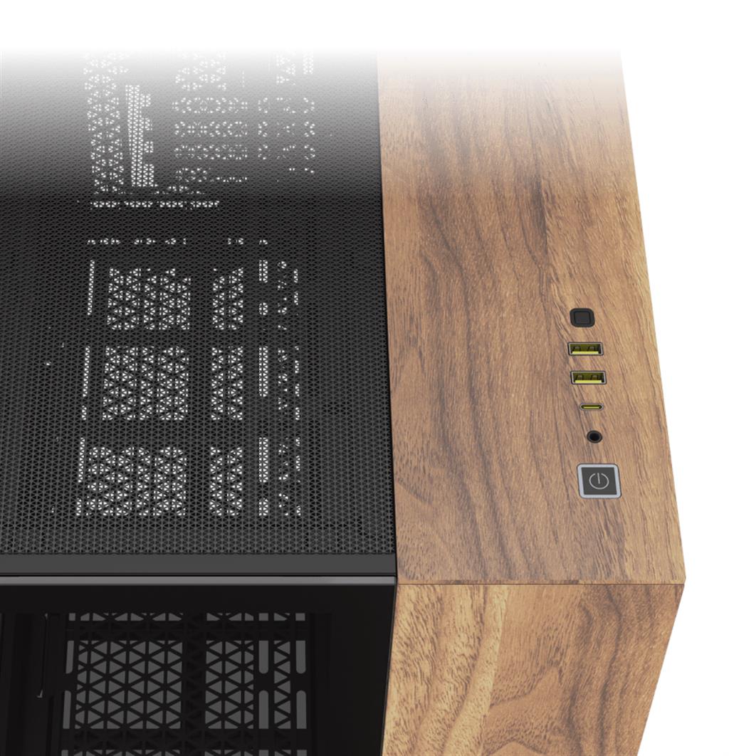 Corsair CC-9011286-WW computer case Midi Tower Black Walnut