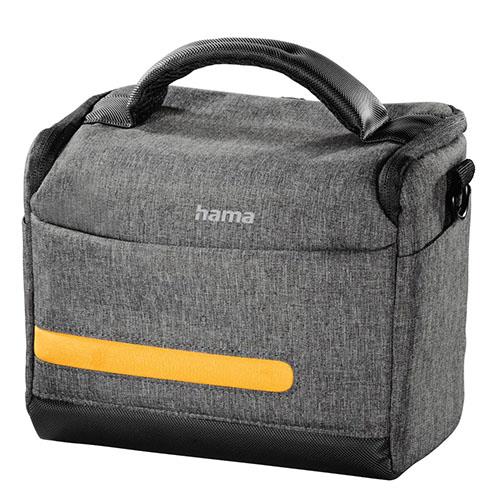 Hama Terra 130 Camera Bag 20 x 10.5 x 16.5 cm inside grey. Case type: Compact case Brand compatibility: Universal Shoulder strap Product colour: Grey