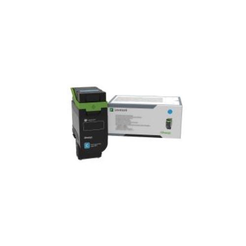 Lexmark 75M0H20. Colour toner page yield: 8800 pages Printing colours: Cyan Quantity per pack: 1 pc(s)