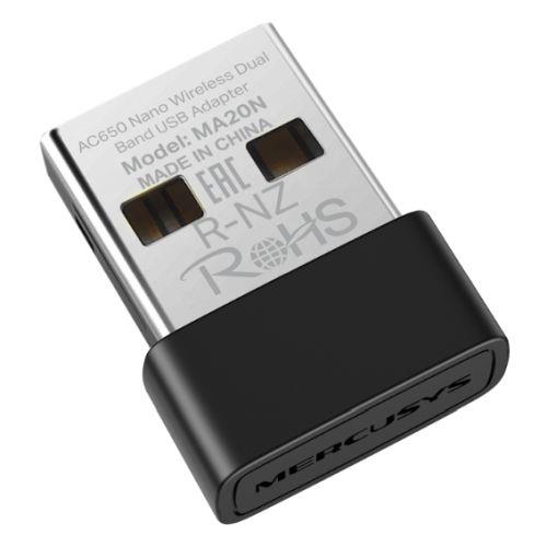 Mercusys AC650 Nano Wireless Dual Band USB Adapter