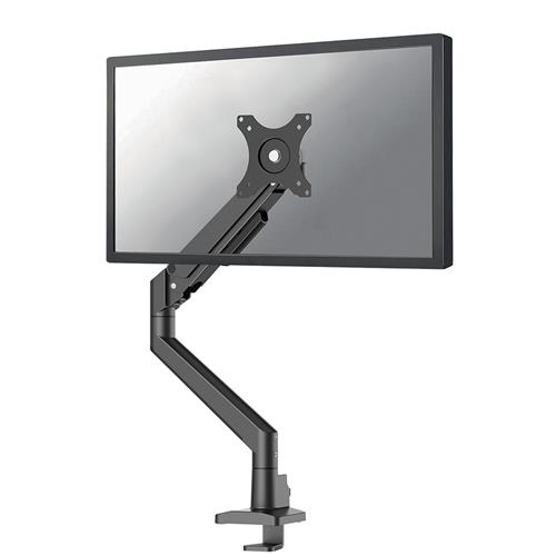 Neomounts DS70-250BL1 Monitor arm 17-35" - gas spring - Topfix - 180-stop Clamp/Grommet 9 kg 43.2 cm (17") 88.9 cm (35") 100 x 100 mm Black