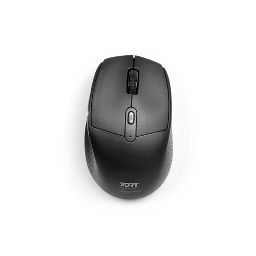 Port Designs 900715 mouse Office Right-hand RF Wireless + Bluetooth Optical 2400 DPI