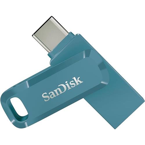 SanDisk Ultra Dual Drive Go USB 128GB USB flash drive USB Type-A / USB Type-C 3.2 Gen 1 (3.1 Gen 1) Blue