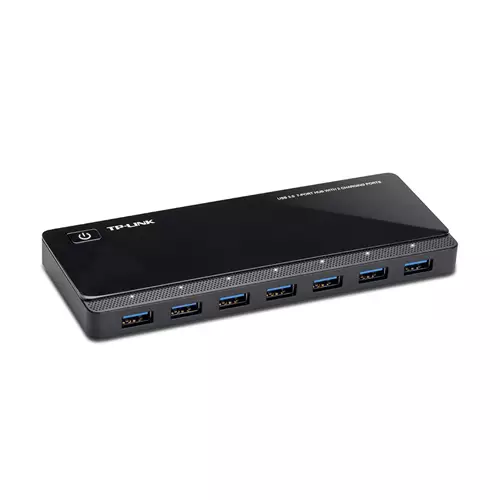 TP-LINK UH720 USB 3.2 Gen 1 (3.1 Gen 1) Micro-B USB 3.2 Gen 1 (3.1 Gen 1) Type-A 5000 Mbit/s Black 1 m USB