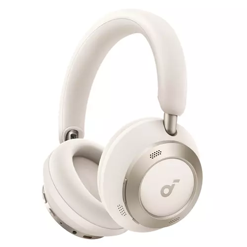Soundcore Space One Pro Headset Wireless Head-band Calls/Music Bluetooth White