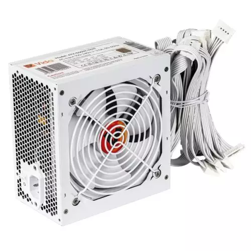 VIDA ATX-500W-WHT power supply unit 20+4 pin ATX White